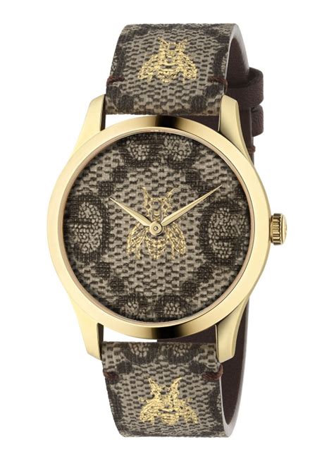 gucci horloge goud